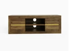 GFW GFW Astley Knotty Oak 4 Drawer TV Unit