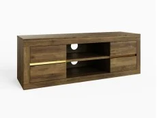 GFW GFW Astley Knotty Oak 4 Drawer TV Unit