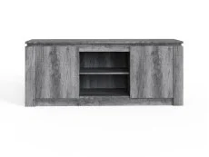 GFW GFW Canyon Charcoal Grey 2 Door TV Unit