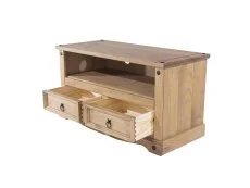 Core Core Corona Waxed Pine Wooden Flat Screen Wooden TV Unit