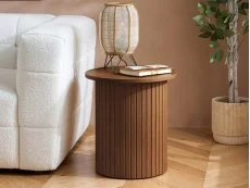 Birlea Birlea Axel Walnut Lamp Table