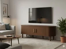 Birlea Birlea Axel Walnut 2 Door TV Cabinet