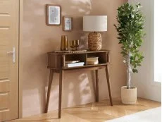Birlea Birlea Axel Walnut Storage Console Table