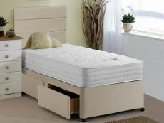 Highgrove Highgrove Aloe Vera Memory Pocket 1000 Extra Long Divan Bed
