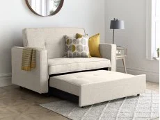 Bedmaster Bedmaster Troy Natural Fabric Sofa Bed