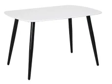 Core Core Aspen Rectangular White Dining Table