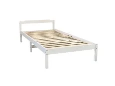 Kidsaw Kidsaw Jinsen White Wooden Bed
