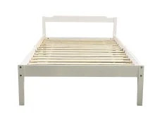 Kidsaw Kidsaw Jinsen White Wooden Bed