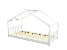 Kidsaw Kidsaw Jinsen White Wooden Cottage Bed