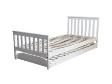 Kidsaw Kidsaw Jinsen White Wooden Pull Out Bed