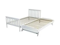 Kidsaw Kidsaw Jinsen White Wooden Pull Out Bed