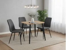 Core Core Aspen Square Light Oak Dining Table