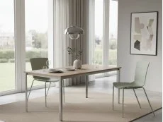 Core Core Bali Set of 2 Sage Green Plastic Dining Chairs