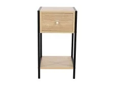 Core Core Kelly 1 Drawer Oak Bedside Table