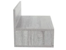 Core Core Kelly Set of 2 Wall Hanging Grey Oak Bedside Table