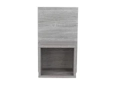 Core Core Kelly Set of 2 Wall Hanging Grey Oak Compact Bedside Table