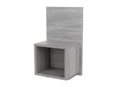 Core Core Kelly Set of 2 Wall Hanging Grey Oak Compact Bedside Table