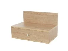 Core Core Kelly Set of 2 Wall Hanging Oak Bedside Table