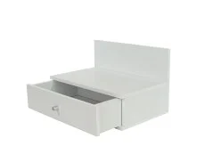Core Core Kelly Set of 2 Wall Hanging White Bedside Table