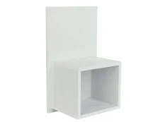 Core Core Kelly Set of 2 Wall Hanging White Compact Bedside Table