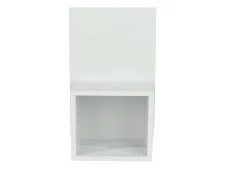 Core Core Kelly Set of 2 Wall Hanging White Compact Bedside Table
