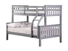 Sweet Dreams Sweet Dreams Connor Triple Grey Wooden Bunk Bed Frame
