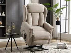 ASC ASC Lawson Mink Dual Motor Riser Recliner Chair