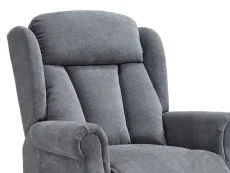 ASC ASC Lawson Slate Grey Dual Motor Riser Recliner Chair