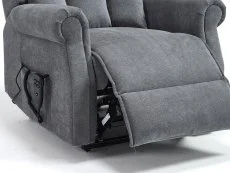 ASC ASC Lawson Slate Grey Dual Motor Riser Recliner Chair