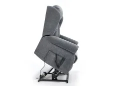 ASC ASC Lawson Slate Grey Dual Motor Riser Recliner Chair