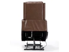 ASC ASC Turin Dual Motor Chestnut Brown Leather Riser Recliner Chair