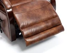 ASC ASC Regal Dual Motor Tan Faux Leather Riser Recliner Chair