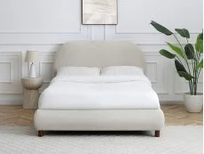 Kyoto Kyoto Nora Natural Boucle Bed Frame