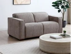 Kyoto Primo Mole Chenille Fabric 2 Seater Power Recliner Sofa
