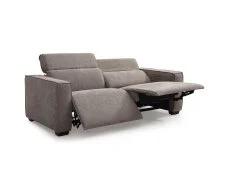 Kyoto Kyoto Primo Mole Chenille Fabric 3 Seater Power Recliner Sofa