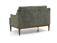 Kyoto Kyoto Briar Olive Chenille Fabric 2 Seater Sofa