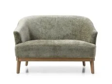Kyoto Kyoto Ella Olive Chenille Fabric 2 Seater Sofa