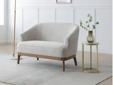 Kyoto Kyoto Ella Natural Chenille Fabric 2 Seater Sofa
