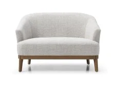 Kyoto Kyoto Ella Natural Chenille Fabric 2 Seater Sofa