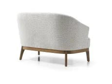 Kyoto Kyoto Ella Natural Chenille Fabric 2 Seater Sofa