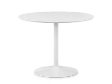 Julian Bowen Clearance - Julian Bowen Blanco 100cm White Dining Table