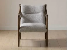 Kyoto Kyoto Tarquin Grey Soft Boucle Accent Chair