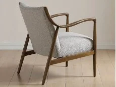 Kyoto Kyoto Tarquin Grey Soft Boucle Accent Chair