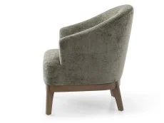 Kyoto Kyoto Ella Distressed Olive Chenille Accent Chair