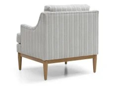 Kyoto Kyoto Briar Natural Stripe Fabric Accent Chair
