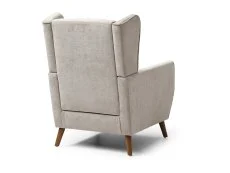 Kyoto Kyoto Luca Venus Taupe Chenille Fabric Armchair