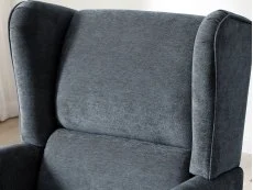Kyoto Kyoto Luca Venus Denim Chenille Fabric Armchair