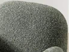 Kyoto Kyoto Micky Olive Textured Boucle Fabric Swivel Chair