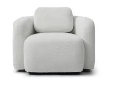 Kyoto Kyoto Mitch Natural Soft Chenille Fabric Swivel Chair
