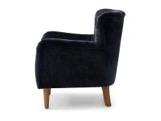 Kyoto Kyoto Rosie Navy Luxe Chenille Fabric Armchair